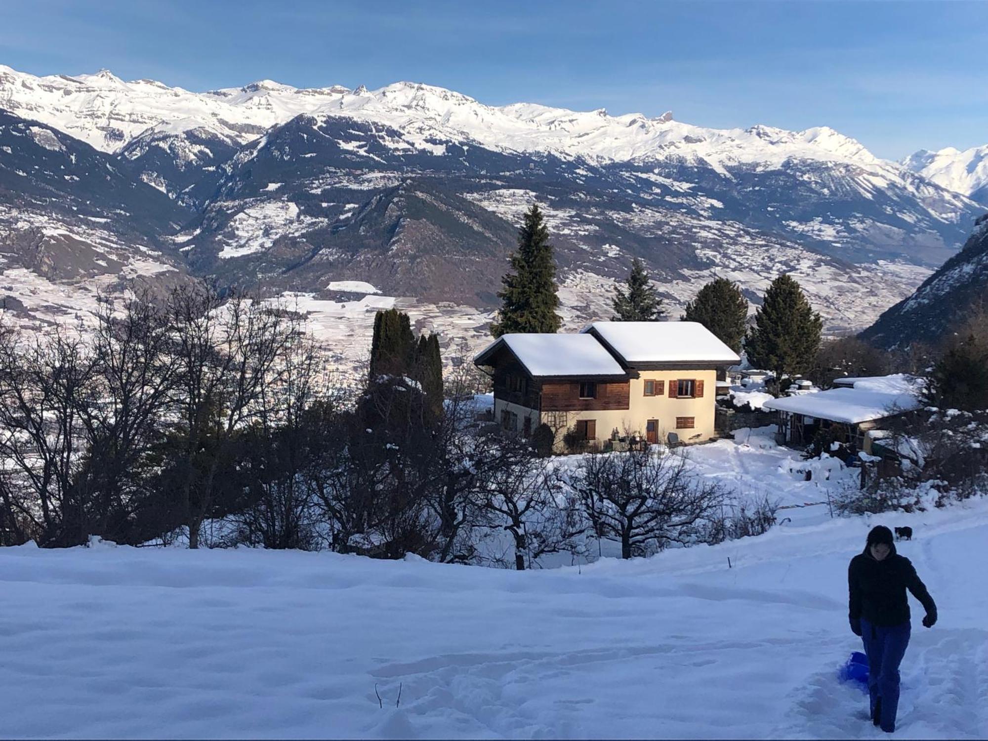 毕尔优薇酒庄住宿加早餐旅馆 Vex 外观 照片
